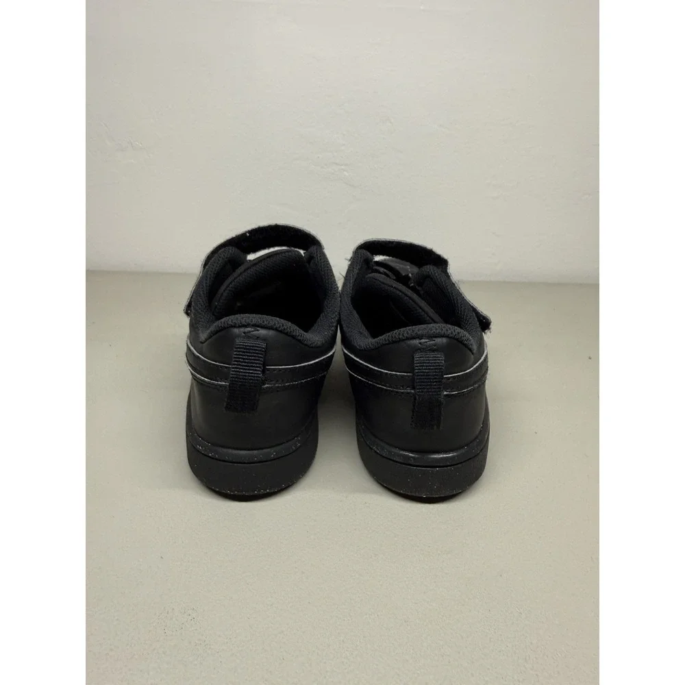 Nike Borough Low Recraft PS Kids Sneakers Triple Black Size 2.5Y DV5457-002